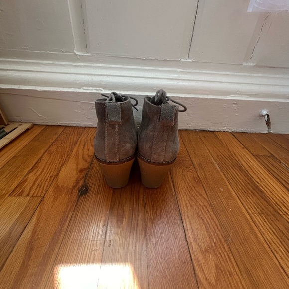 Grey wedge booties - Picture 2 of 2